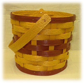 Classic Cedar Basket Sleeve with Swing Handle